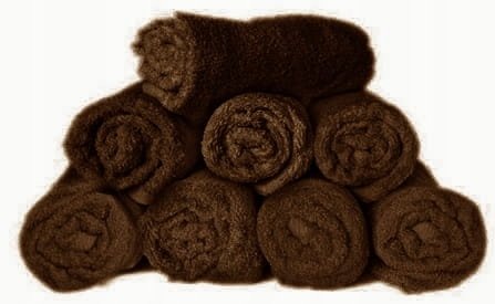 Carbotex Ręcznik 50X100 Frotte Bawełniany Brązowy Carbotex 0000062497 5902689438790