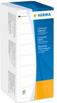 Herma Etykiety do kodów kreskowych, białe 101.6 x 48.4 mm, 6000 Szt.