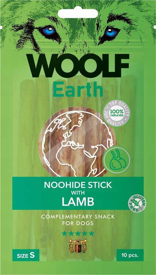 WOOLF Woolf Earth Noohide Stick Lamb Przysmak Dla Psa Jagnięcina Rozmiar S 85 g