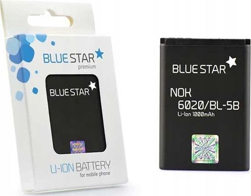 Bateria Bluestar BATERIA NOKIA BL-5B 6080 6120 7260 7360 N80 N90