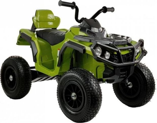 Lean Sport Quad na Akumulator BDM0906 Pompowane Koła Zielony