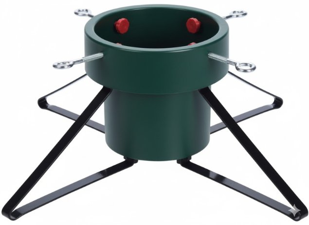 STOJAK NA CHOINKE W KOLORZE ZIELONO-CZARNYM 1,8 L