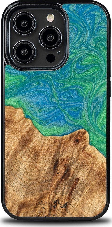 BeWood Etui Bewood Unique na iPhone 14 Pro - Neons - Tokyo