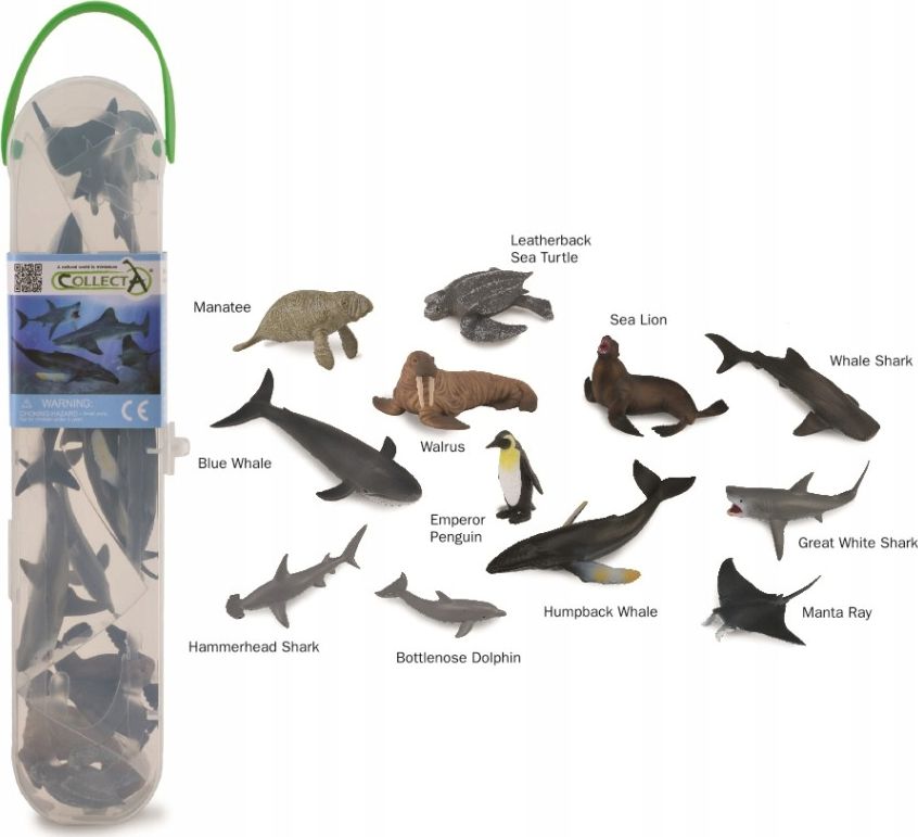 Figurka Collecta MAŁE FIGURKI ZESTAW ZWIERZĘTA MORSKIE-1 CollectA
