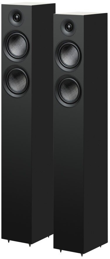 Kolumna Pro-Ject Audio Systems Speaker Box 12 E Carbon - 2,5-way głośnik podłogowy - satynowa czerń
