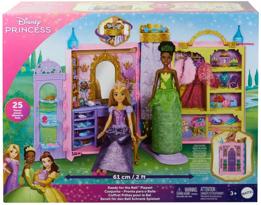 Mattel Disney Princess Garderoba księżniczki (HXC20)
