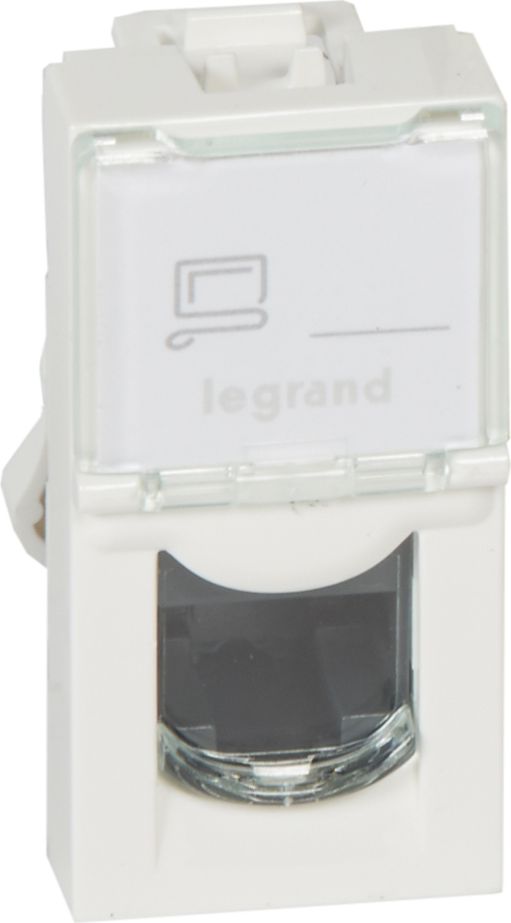 Legrand Gniazdo komputerowe Rj45 5E Mosaic białe - 076551