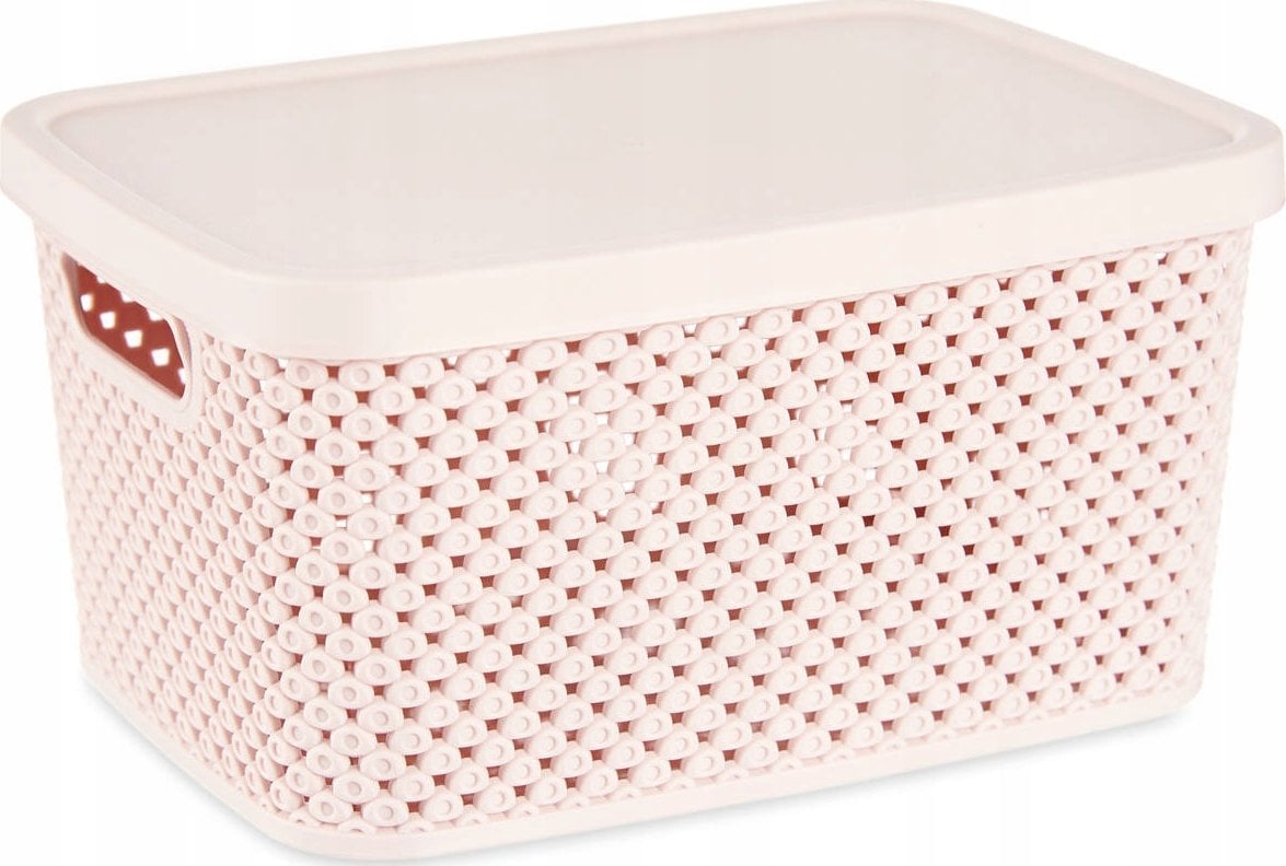 Kipit Koszyk plastikowy z pokrywką, organizer, 3,5 l