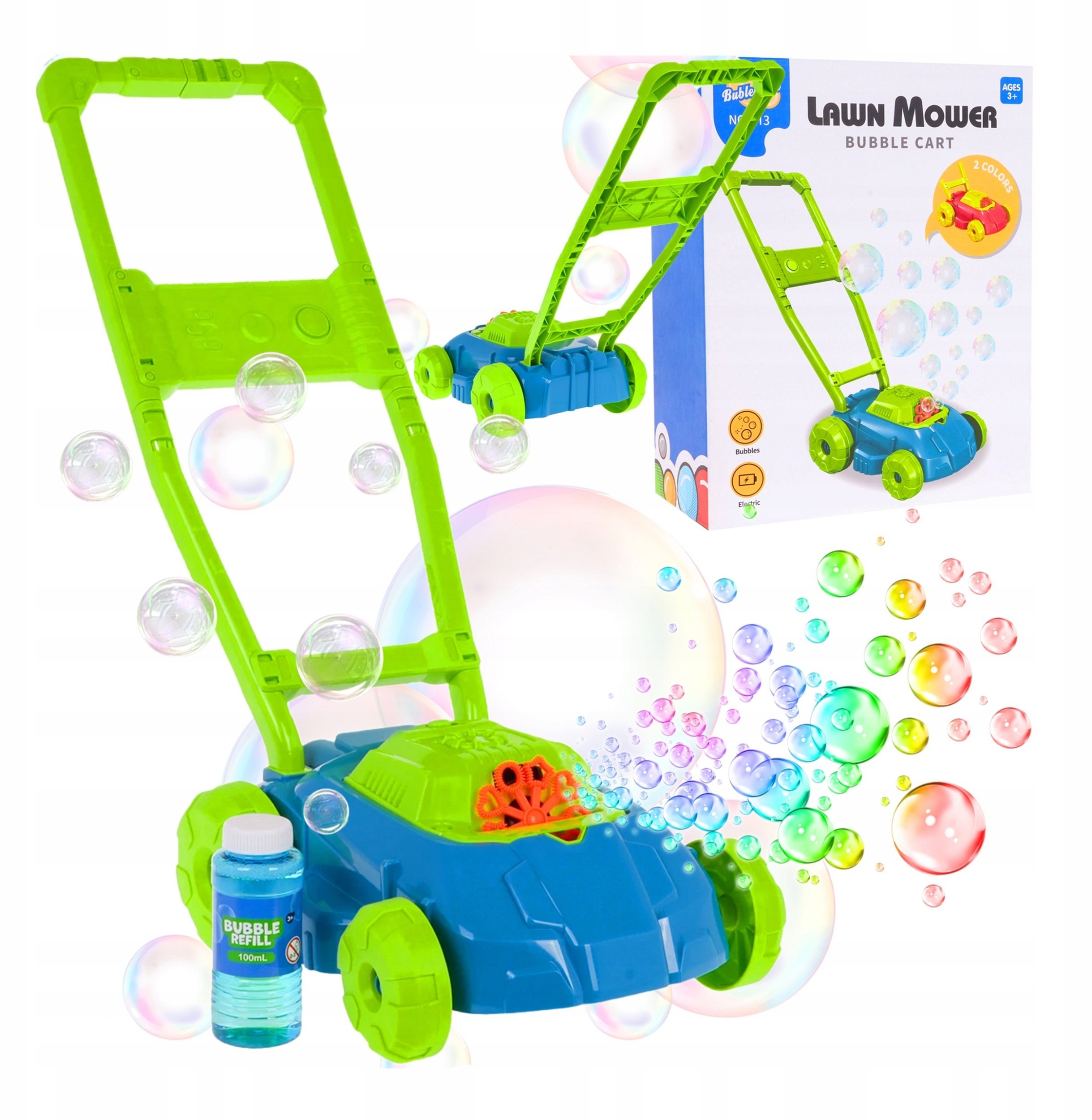 Kosiarka na bańki mydlane