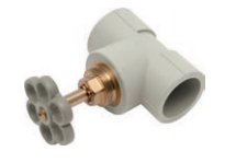 KAN-therm Zawór odcinający grzybkowy PP 20mm 04112220