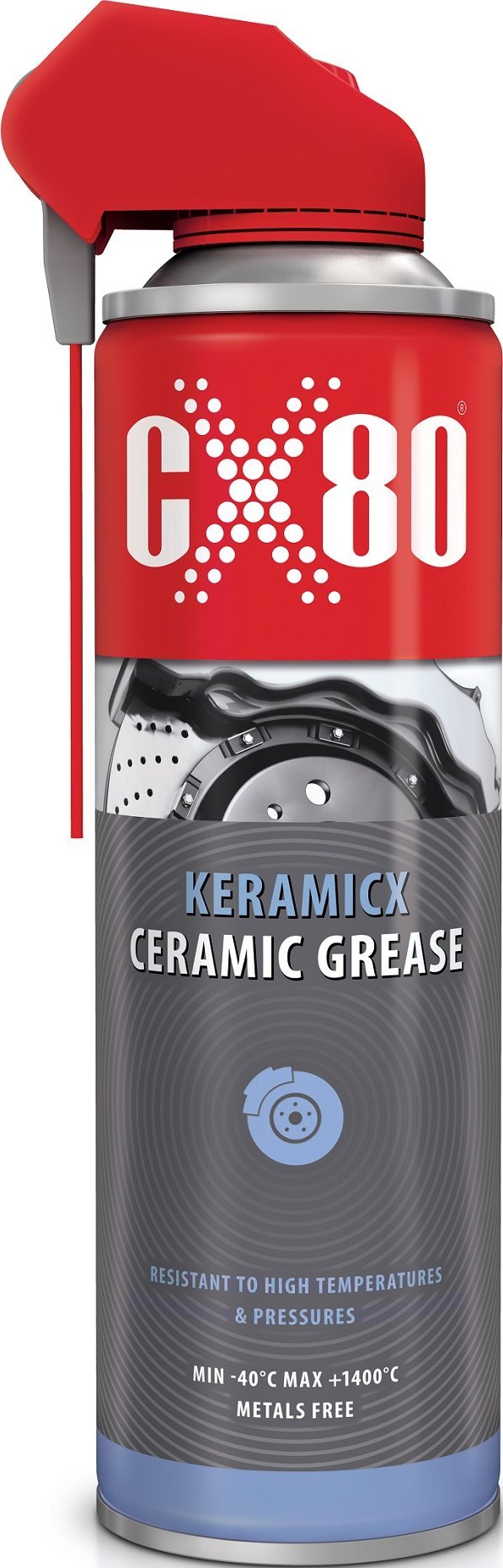 CX80 SMAR CERAMICZNY KERAMICX DO ÅRUB DUO-SPRAY 500ML