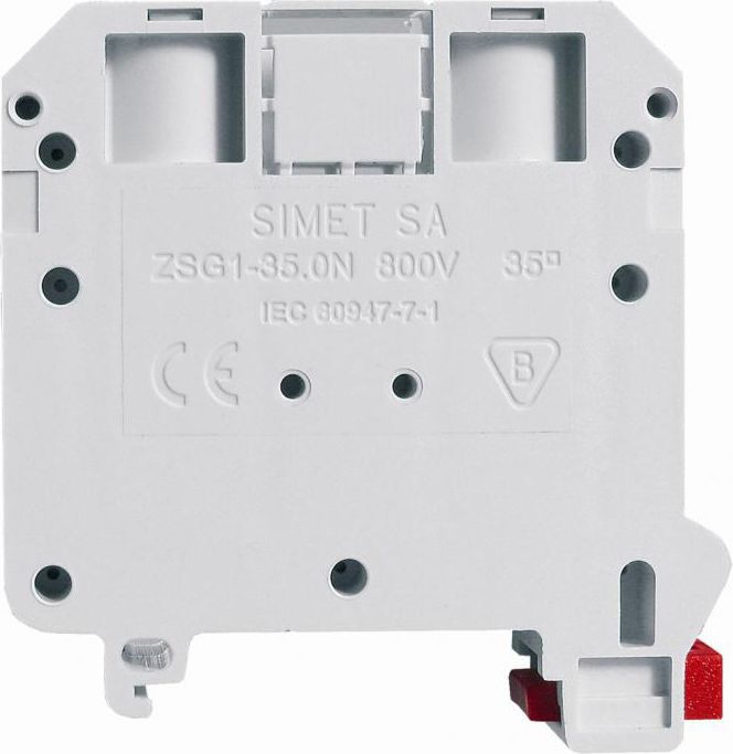 Simet Złączka szynowa ZSG 1-35.0Ns 2-przewodowa 35mm2 szara (11721312)