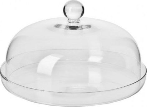 Krosno KROSNO ELITE 28 CM TALERZ TACA PATERA Z KLOSZEM