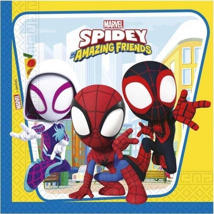 GoDan Serwetki papierowe Spidey & His Amazing.. 33x33cm
