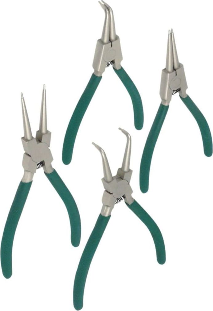 Bruder Mannesmann Brder Mannesmann Zestaw szczypiec do pierścieni osadczych, 4 szt.