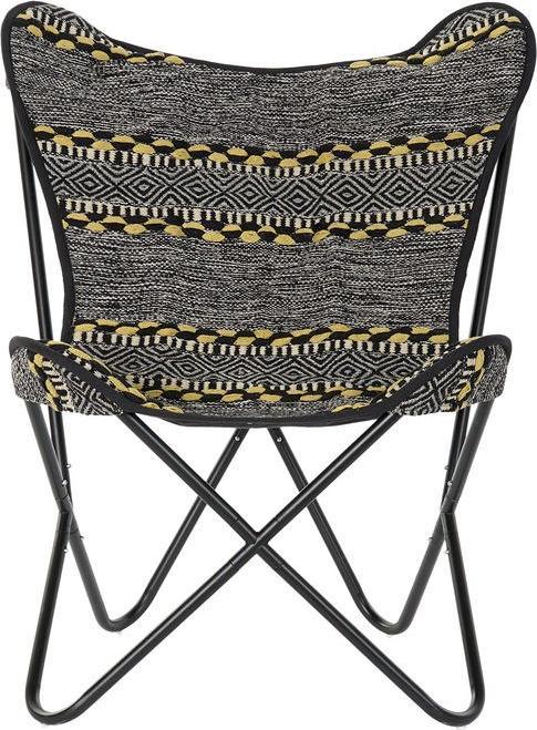 DKD Home Decor Krzesło DKD Home Decor Bawełna Żelazo (74 x 65 x 90 cm)