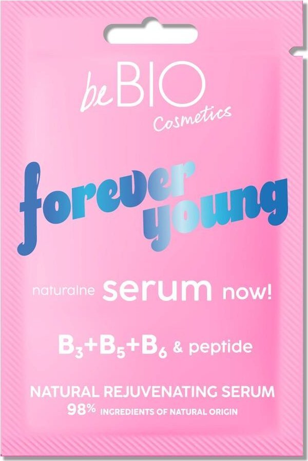 beBIO Forever Young naturalne serum odmładzające do twarzy now! 8ml