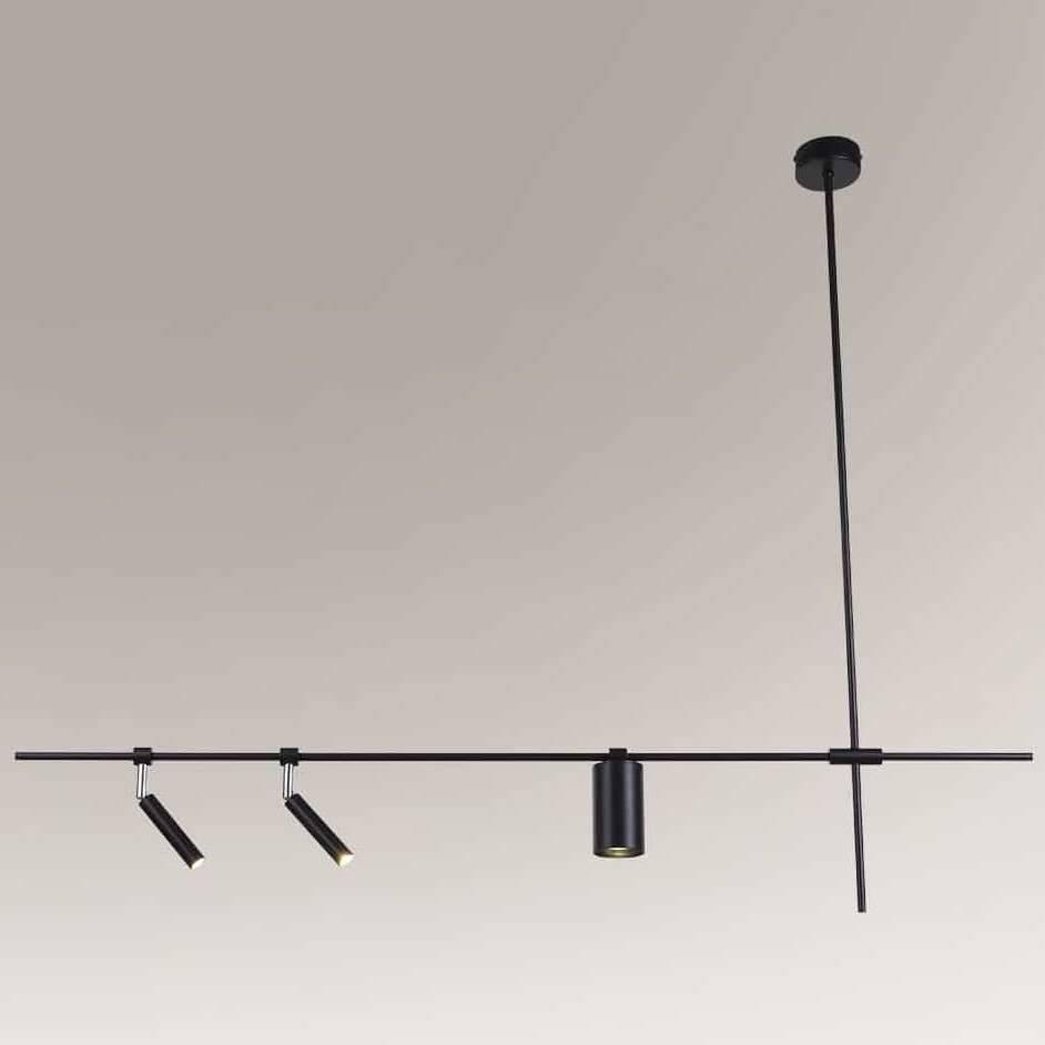 Lampa wisząca Shilo Regulowana LAMPA wisząca NAMASU 7862 Shilo metalowa OPRAWA regulowany ZWIS tuby czarne