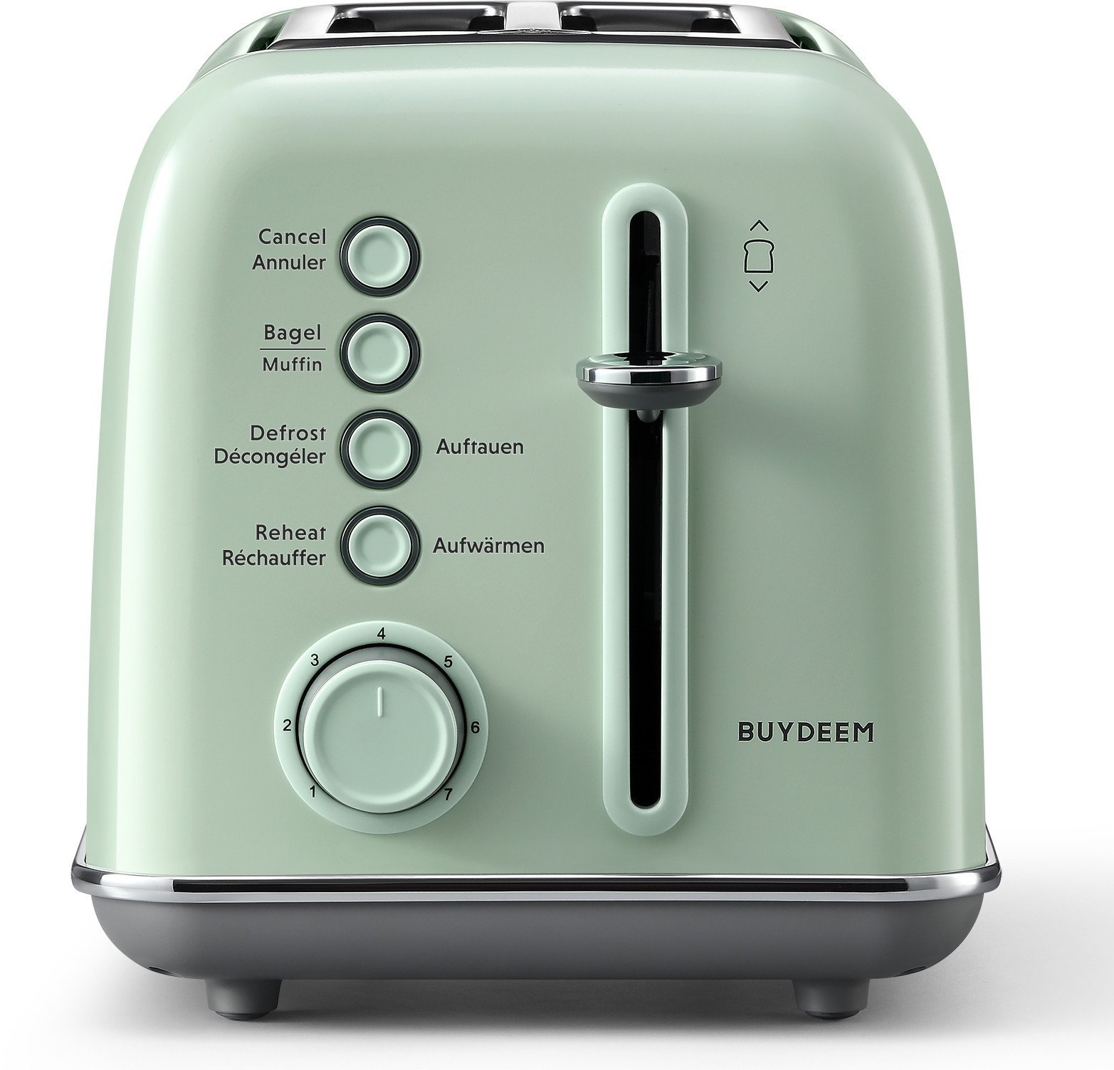 BUYDEEM 2 Slice Toaster model DT620E color Cozy Greenish EU