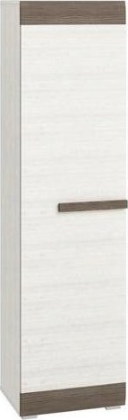 ML Meble Szafa Blanco 55 x 202 x 42 cm biały z wyposażeniem