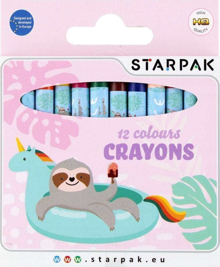Starpak KREDKI WOSK 12KOL KOALA STK 12/144