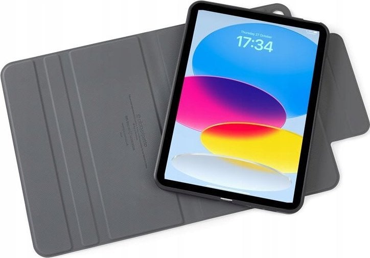 Etui na tablet Pipetto Pipetto Origami No5 Rotating Folio Case, black - iPad 10.9 (2022)