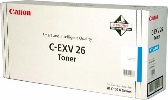 Toner Canon C-EXV26 Cyan Oryginał (1659B006)