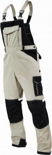 Stalco Spodnie robocze męskie ogrodniczki piaskowe 56