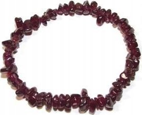 Lovrin BRANSOLETKA GRANAT KAMIEŃ NATURALNY