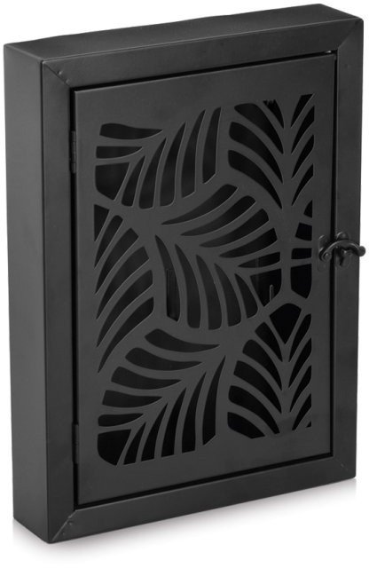 Metalowa skrzynka na klucze LEAVES, 30 x 22 x 5 cm