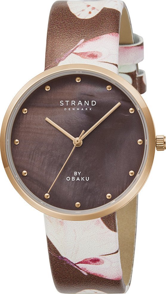 Zegarek Strand Zegarek damski Strand S700LXVNPN-DJB różowy