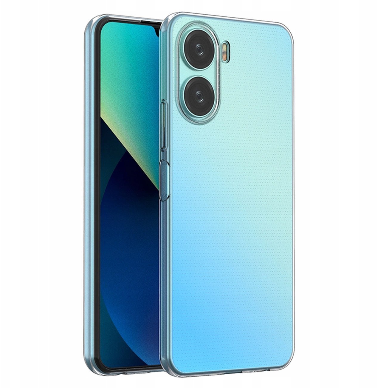 Ultra Clear 0.5mm etui do Vivo Y16 / Vivo Y02s cienki pokrowiec przezroczyste