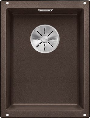 Zlewozmywak Blanco Subline 320-U Silgranit kawowy z korkiem InFino (523415)