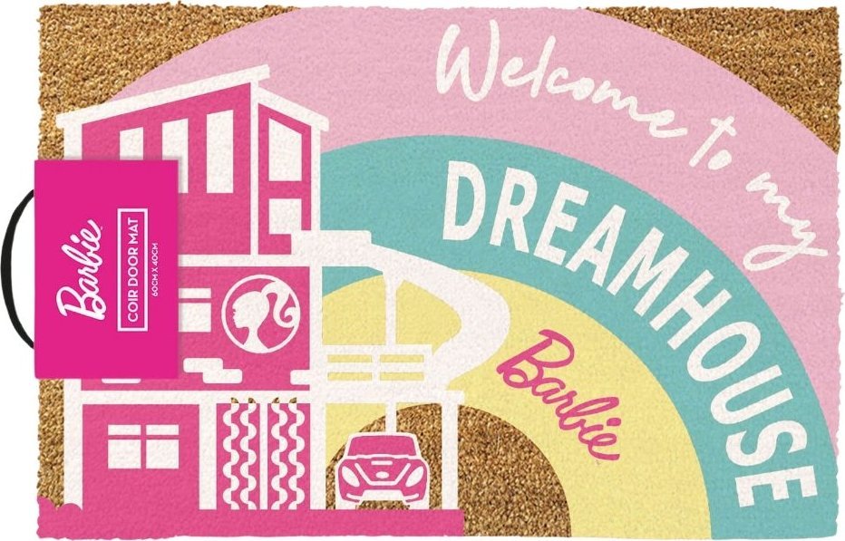 Pyramid International Wycieraczka Kokosowa Do Drzwi Barbie (Welcome To My Dreamhouse) 60x40