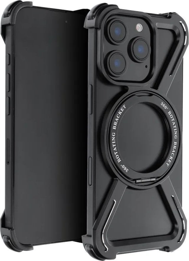 Futerał TITANIUM Escort do IPHONE 16 PLUS czarny