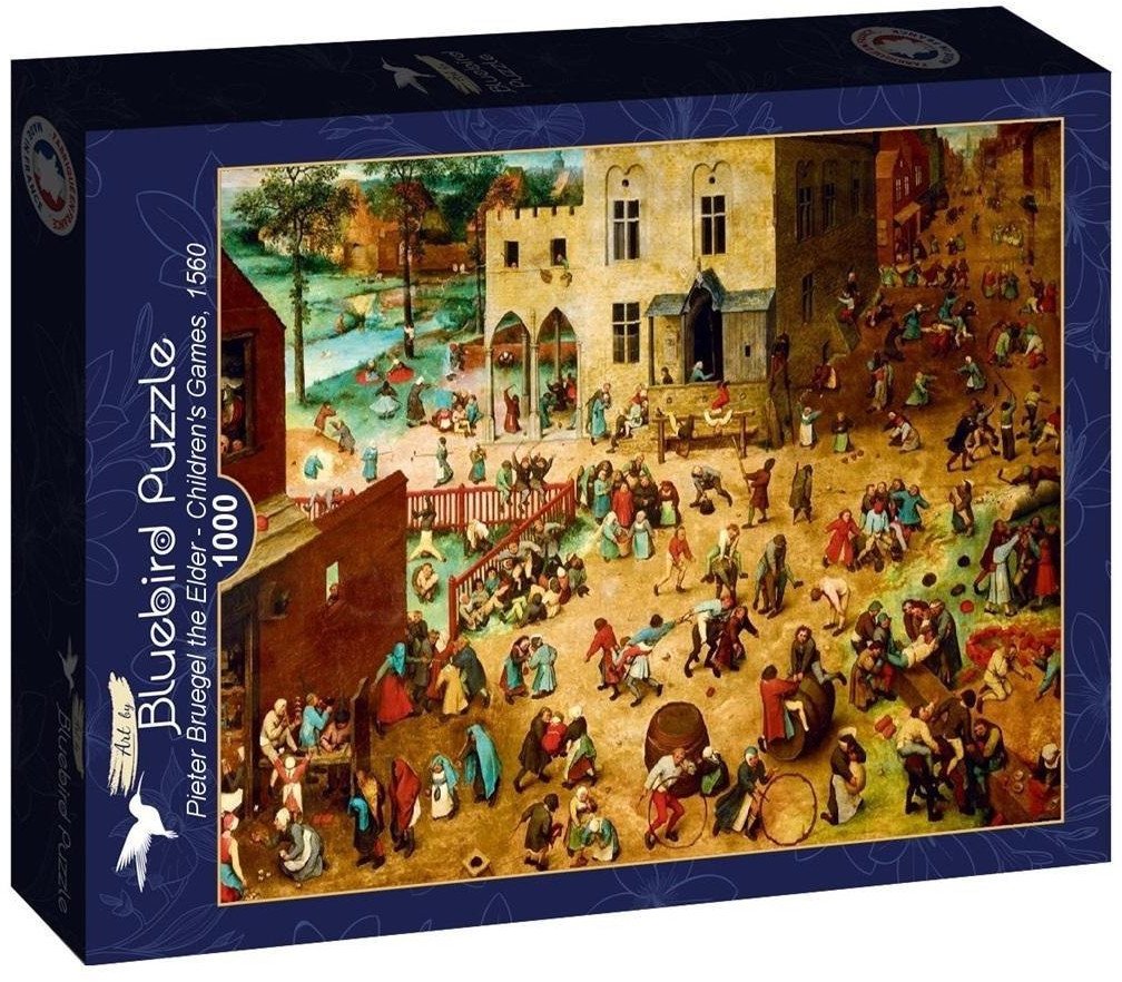 Puzzle 1000 Brueghel, Dziecięce zabawy