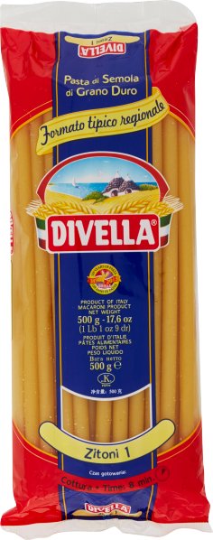Makaron formati speciali zitoni 500g - Divella