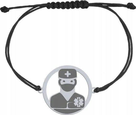 Radziszewska Jewellery Bransoletka Ratownik Medyczny srebro GRAWER