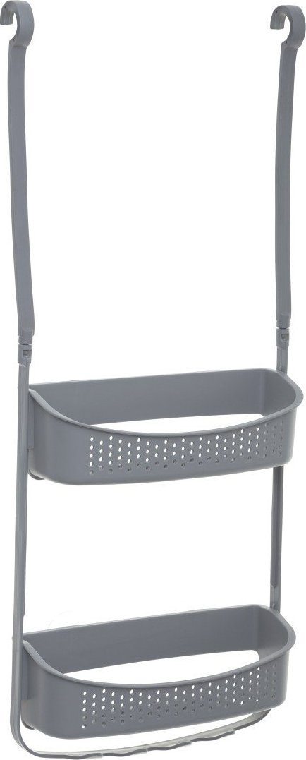 Koszyk prysznicowy 5five Półka łazienkowa Szara Flex