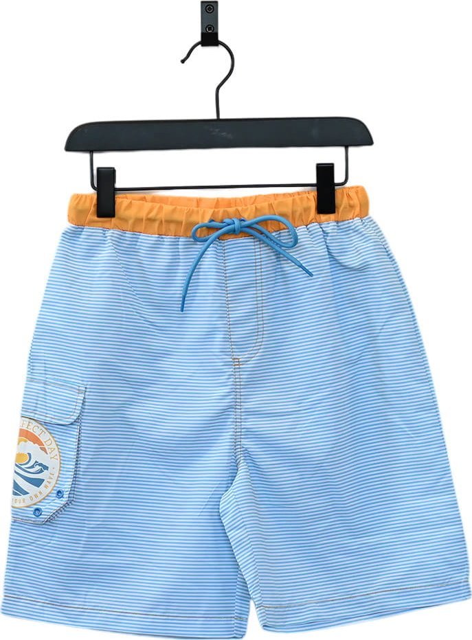 DucKsday Spodenki uv dla chłopca, UPF 50+, Ducksday, True Blue, 3-4 lata (98-104)