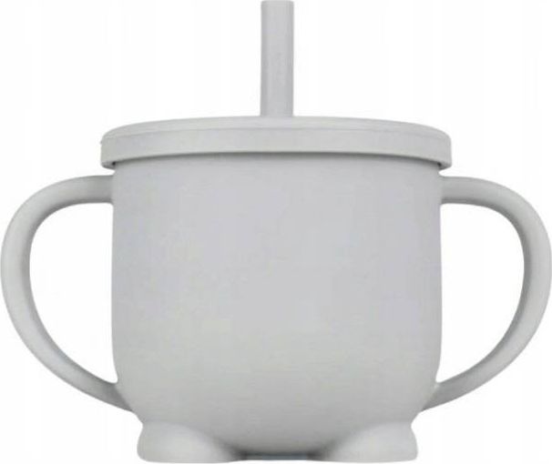 bi-bi Silikonowy Kubek ze słomką