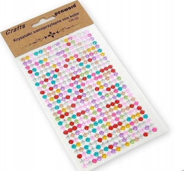Polsirhurt Kryształki samoprzylepne 5mm CR-02 mix kolorów