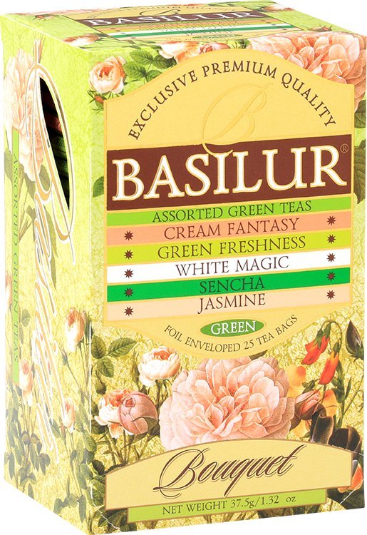 Basilur Herbata zielona cejlońska Basilur Assorted Bouquet