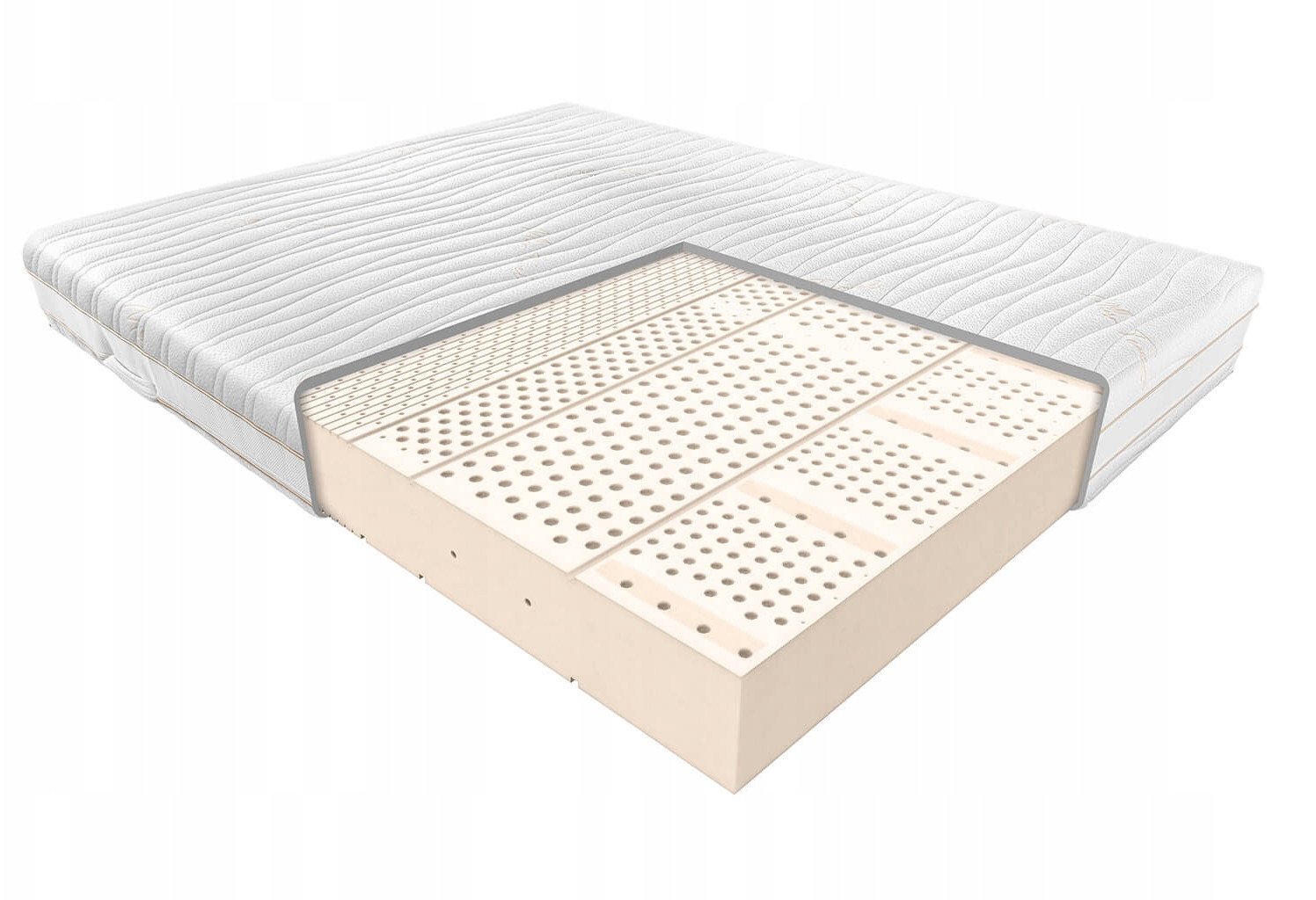 Materac Fides Adaptive Grey 140x200