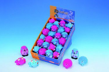 Nobby ZABAWKA LATEX JEŻYK I ŻABKA 7cm