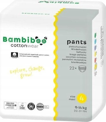 BAMBIBOO-PIELUCHOMAJTKI Z BAWEŁNĄ R4.22SZT