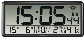 Zegar elektroniczny cienny z DCF Jumbo