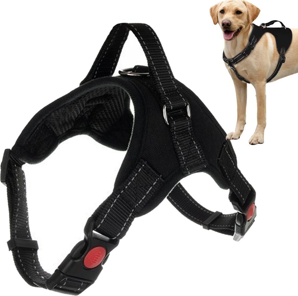 Verk Mocne szelki bezuciskowe dla psa uchwyt lekkie m