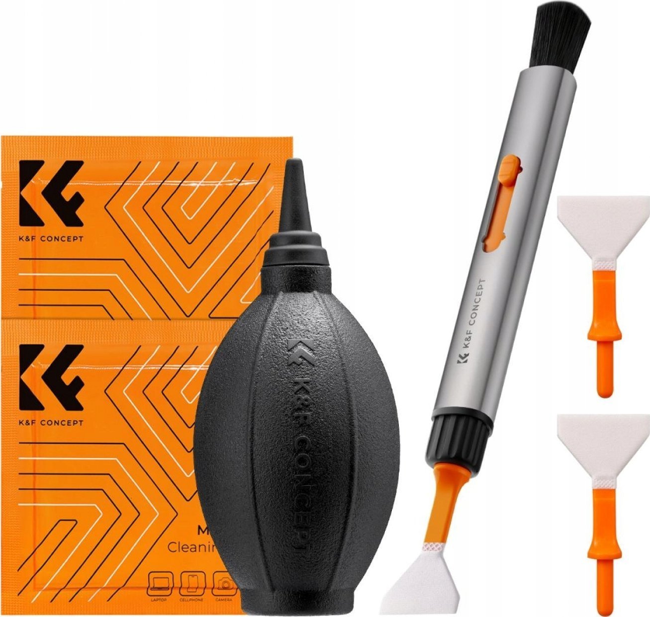 Kf Zestaw Czyszczący 6w1 Do Czyszczenia Optyki Matrycy Pełna Klatka Full Frame / Sku.2011