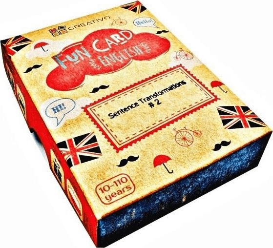 Creativo Fun Card English Sentence Transformations #2